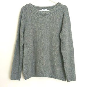 Women's Croft & Barrow knit sweater size L